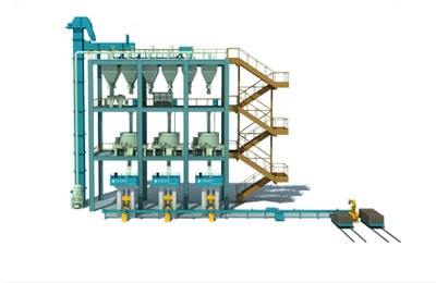 全自動(dòng)化生產(chǎn)線(xiàn) 耐火磚全自動(dòng)化生產(chǎn)線(xiàn)